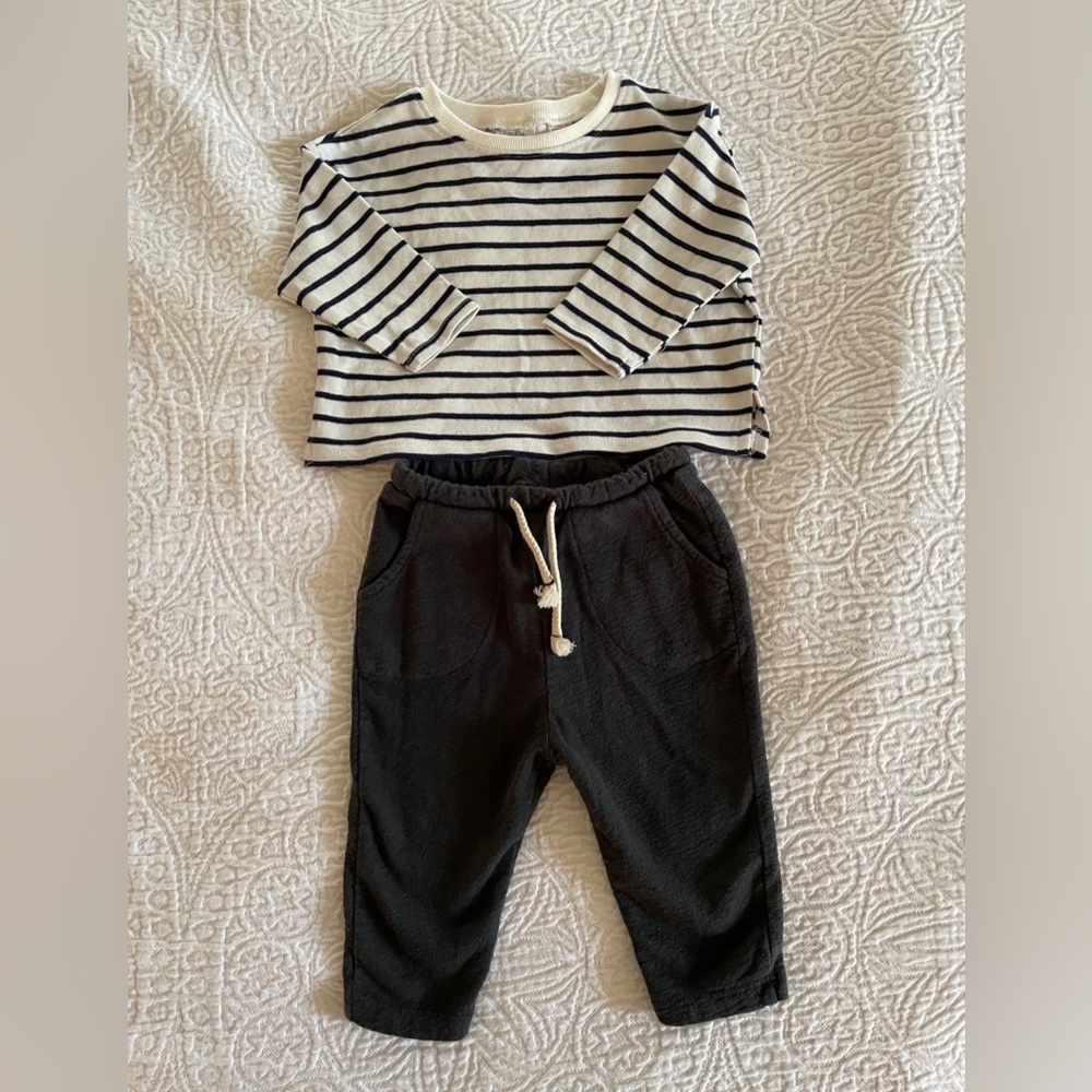 Zara baby clothes set